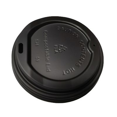 62mm/73mm/80mm/90mm/115mm Design colorido Cobertura de papel biodegradável CPLA para xícara de café