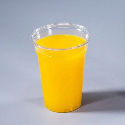 Copo de plástico com tampa de cúpula 12oz 16oz 20oz