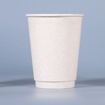 Taças de café de papel descartáveis personalizadas com tampa 16 oz