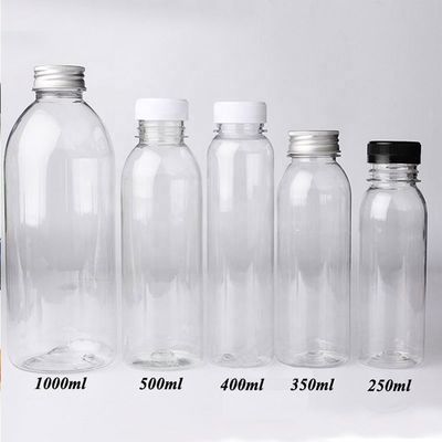 Material de corpo de plástico de PP 150ml 280ml 350ml 500ml Garrafa de bebida resistente ao calor para sumo