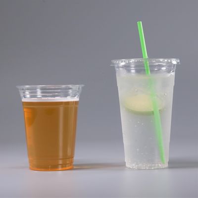 Temperatura de utilização em hotéis -15-54C 150ml/200ml/350ml/425ml/700ml/16oz Copo Bio PET claro