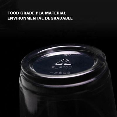 Copo de café de amido de milho ecológico para cafés descartável e biodegradável
