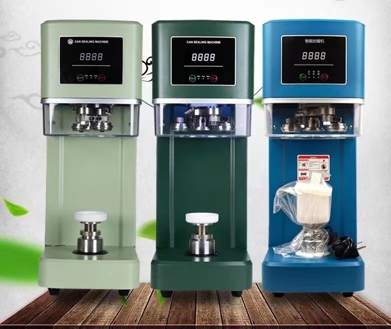 Velocidade máxima 20pcs/min Fecho automático de latas para latas de plástico portáteis inteligentes